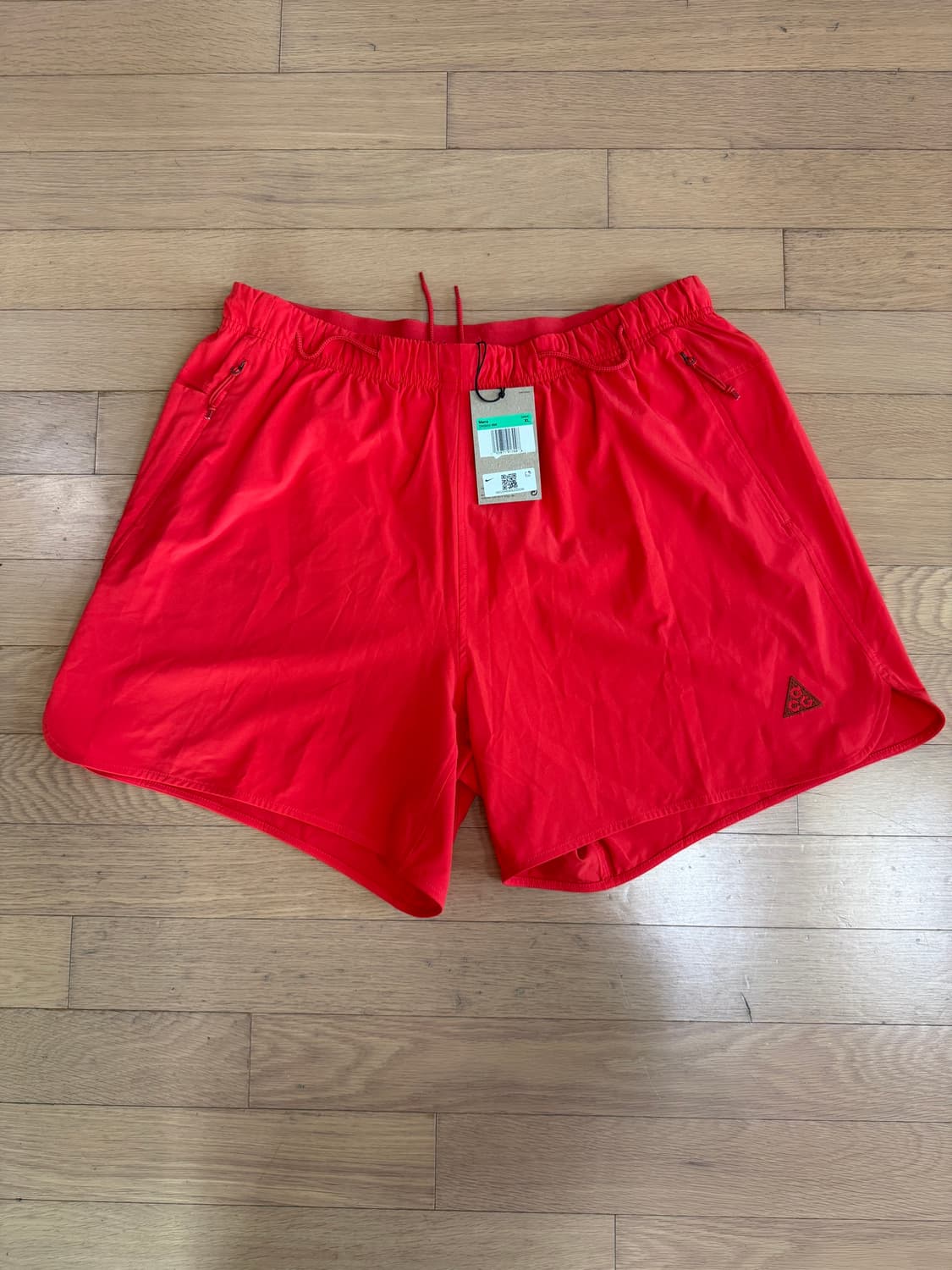 [XL] 나이키 acg 드라이핏 뉴샌즈 쇼츠 반바지 라이트 크림슨 상품이미지1