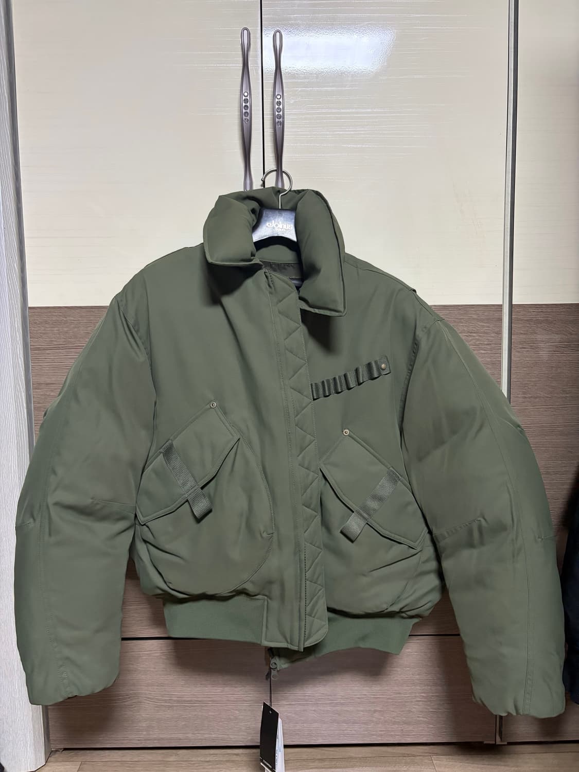 새상품) 일꼬르소 플라이트 덕다운 카키 S 상품이미지1