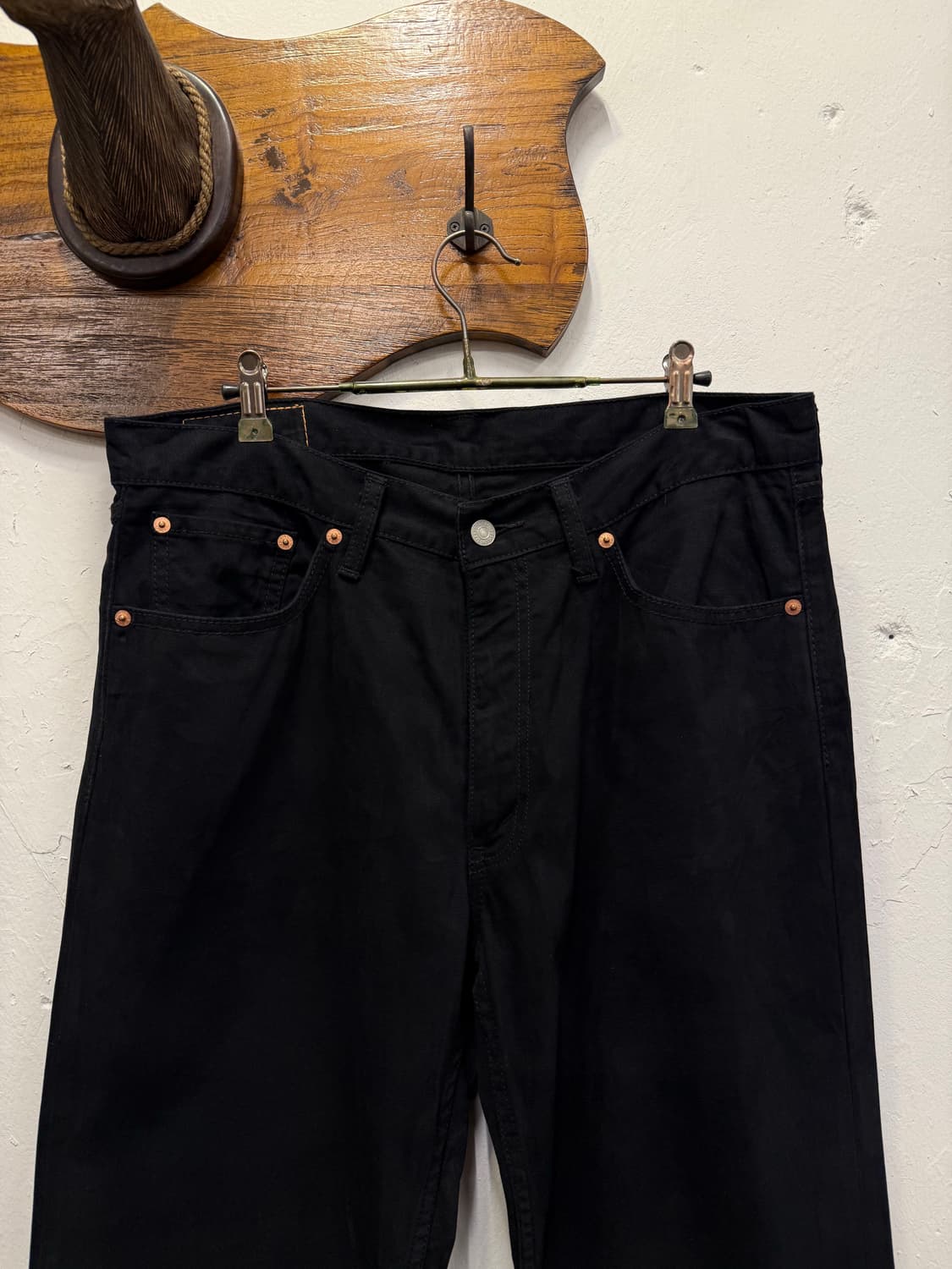 (33.5inch) Levis 리바이스 702 Black Pants 상품이미지6
