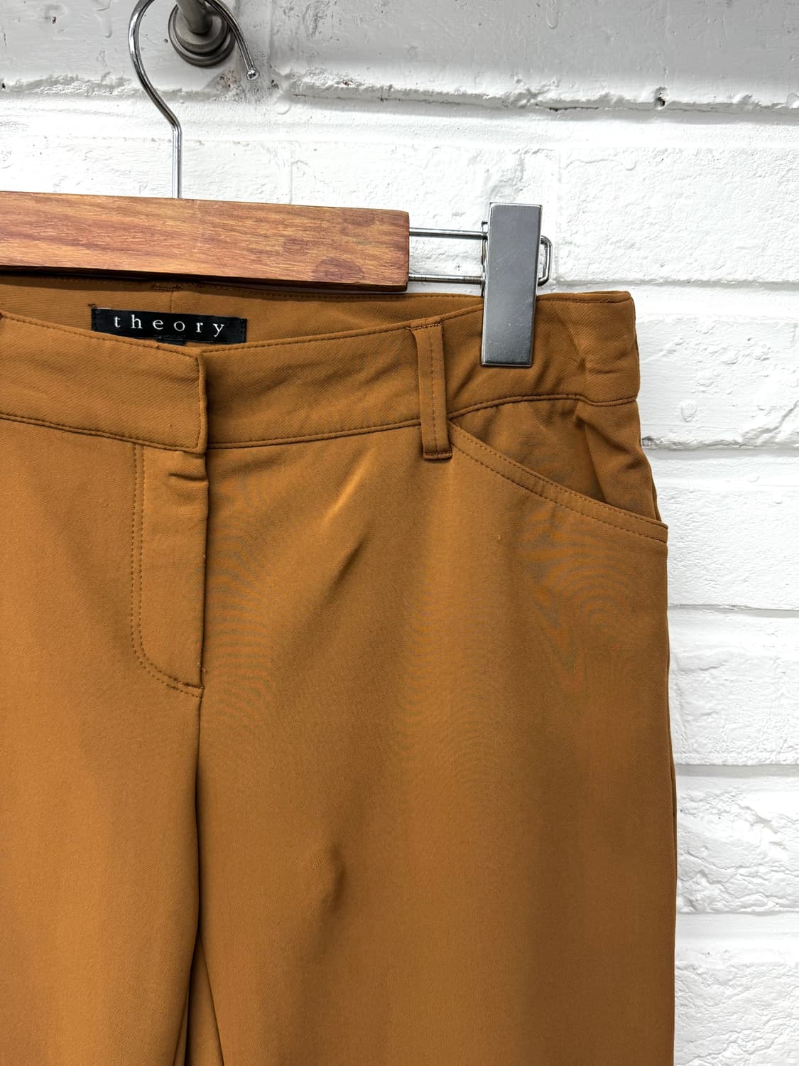Theory 브라운 팬츠 상품이미지2