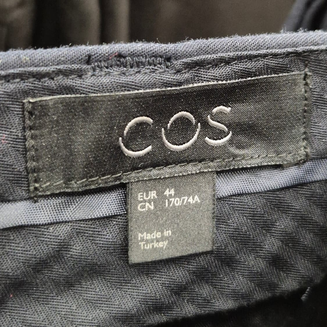 코스 슬림핏 스판 면바지 44 상품이미지6