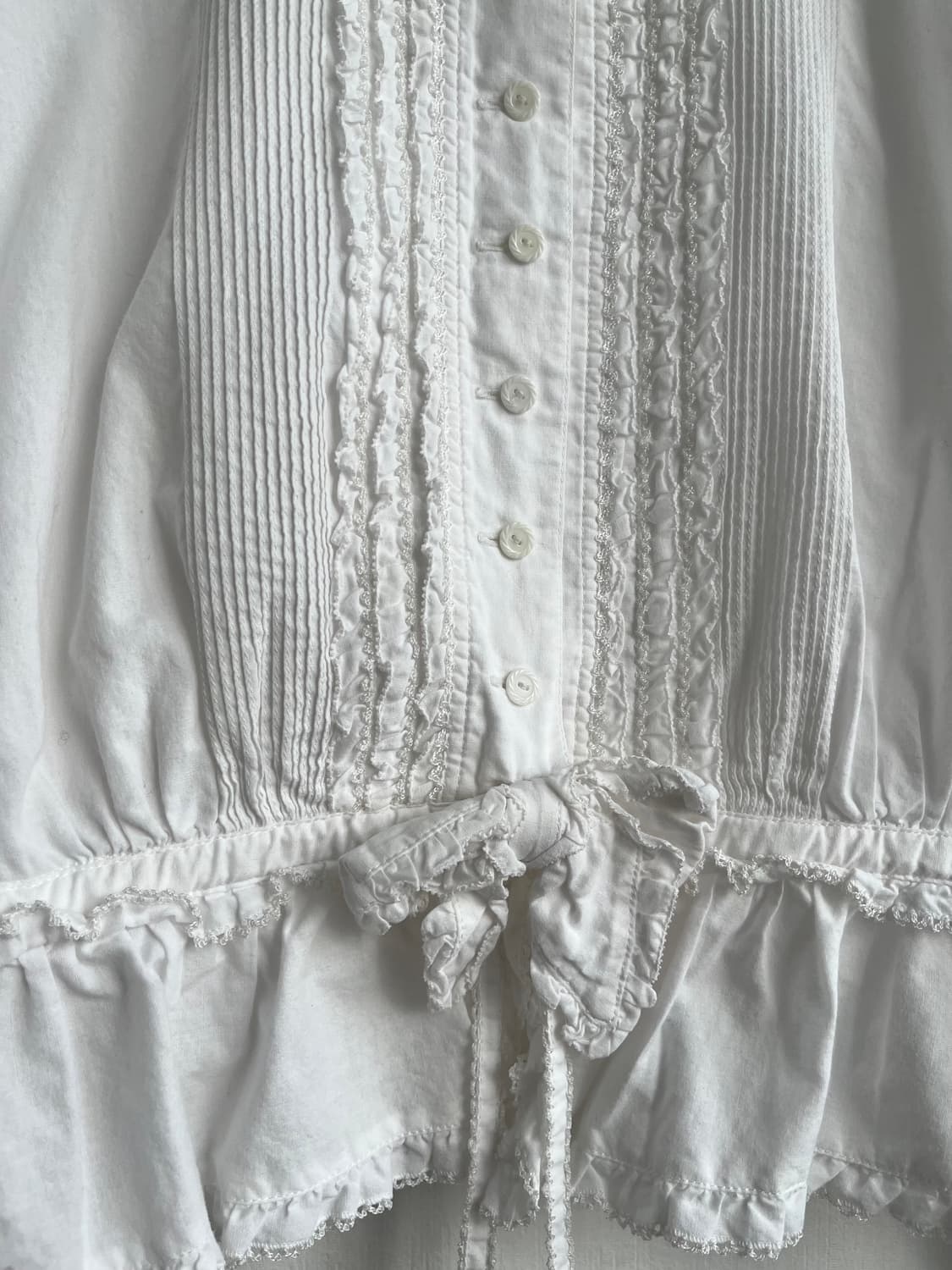 PINK HOUSE 리본 프릴 블라우스 상품이미지3