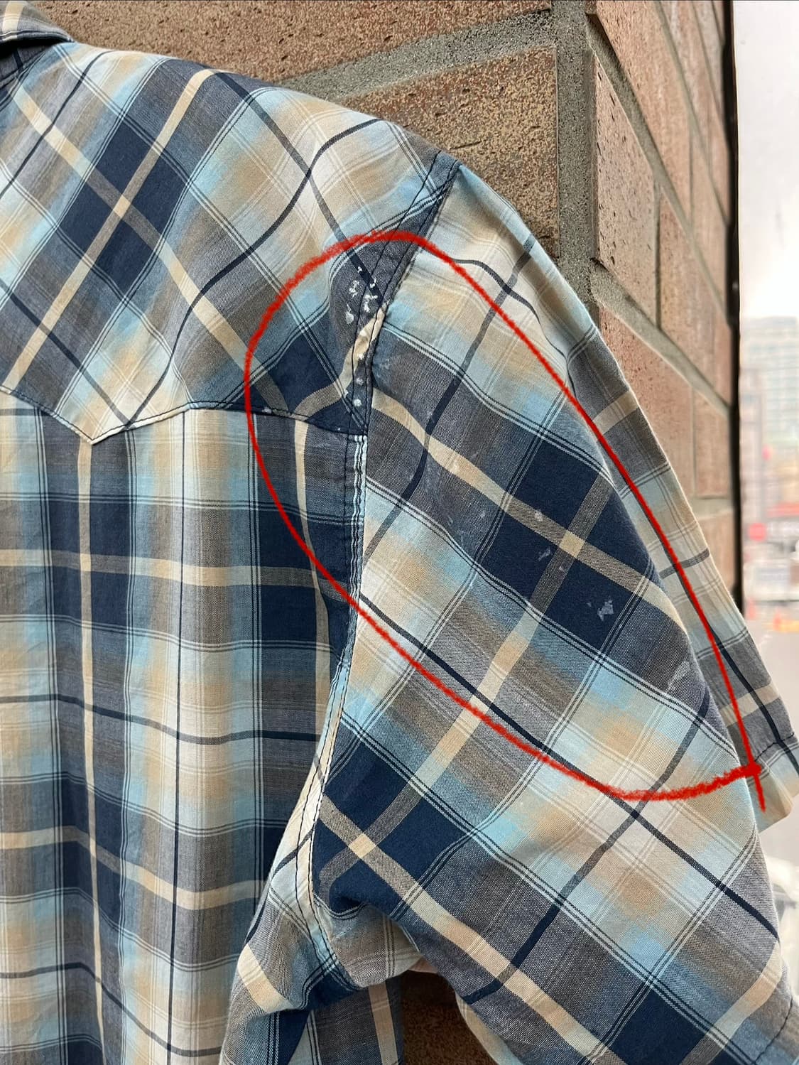 랭글러 웨스턴 체크 셔츠  상품이미지9