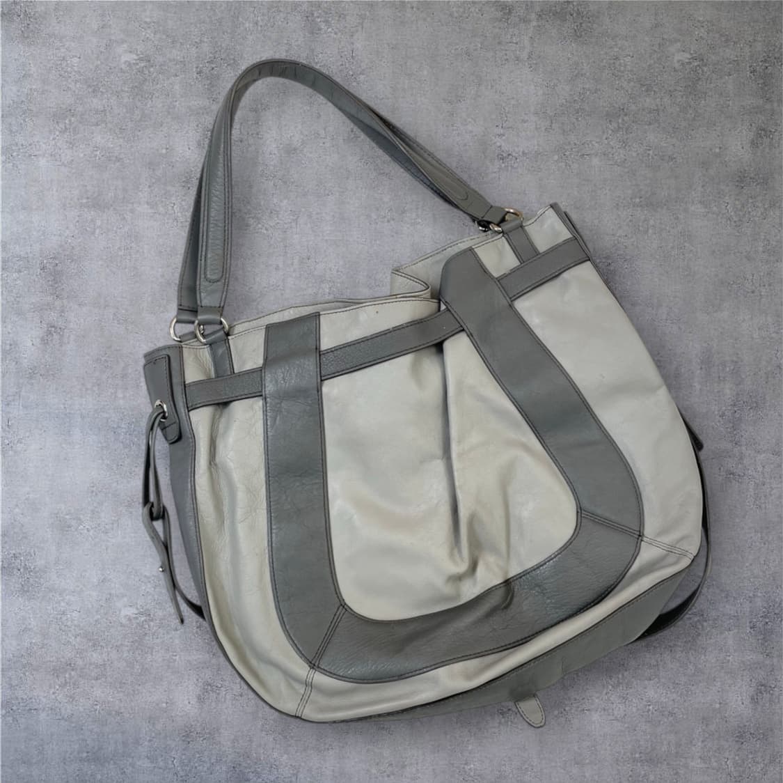쿠바 KOOBA 그레이 킵스킨 투웨이백 크로스 숄더백 상품이미지5