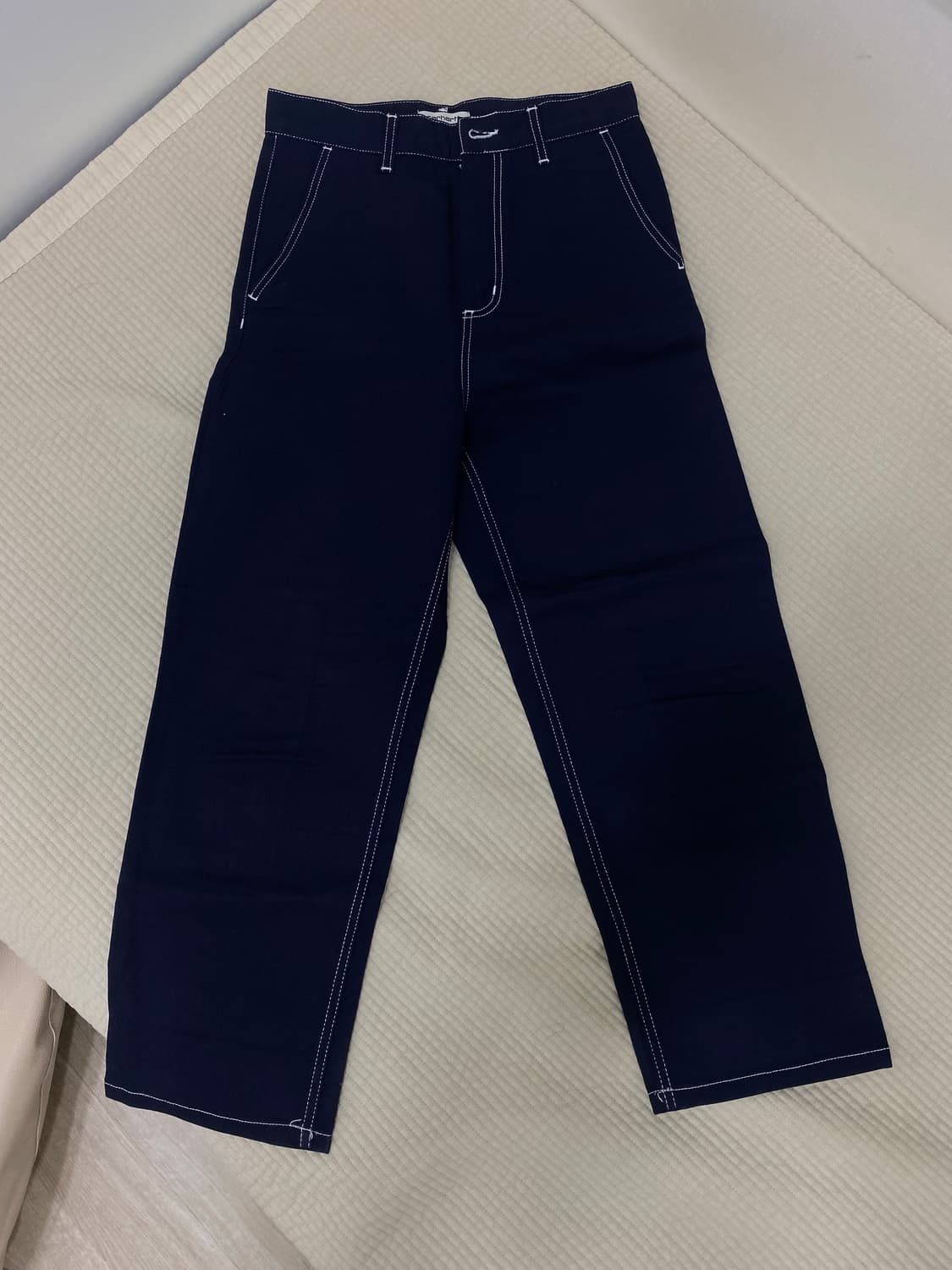 칼하트 릴렉스드 핏 네이비 팬츠 상품이미지2