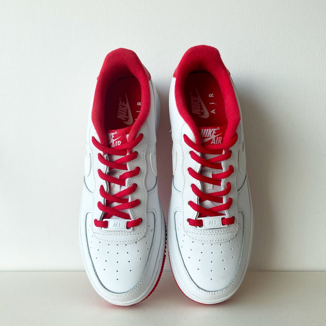 나이키 에어포스 1 로우 ‘화이트/레드’ 상품이미지9