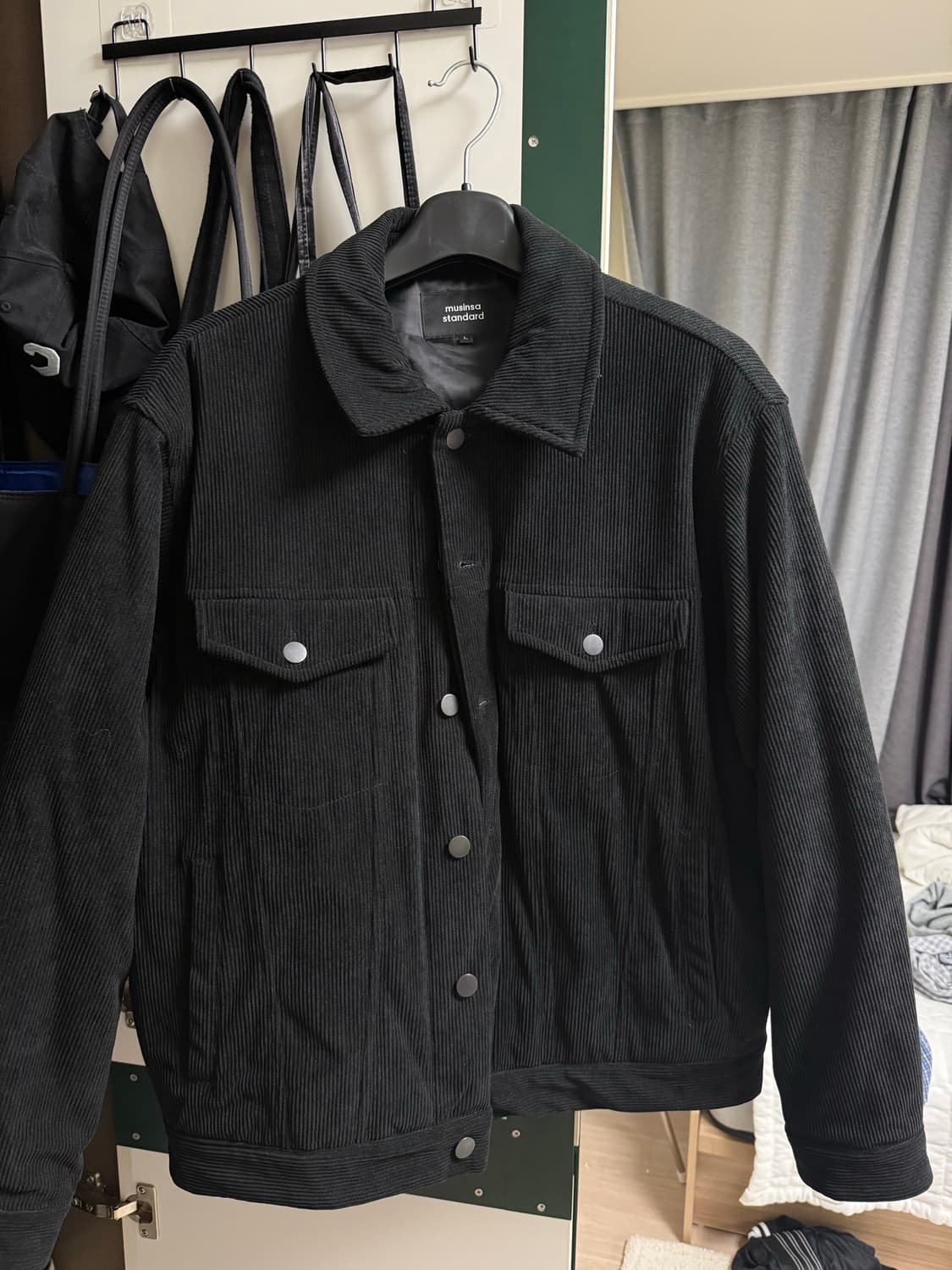 무신시스탠다드 코듀로이 패디드 자켓L 상품이미지3