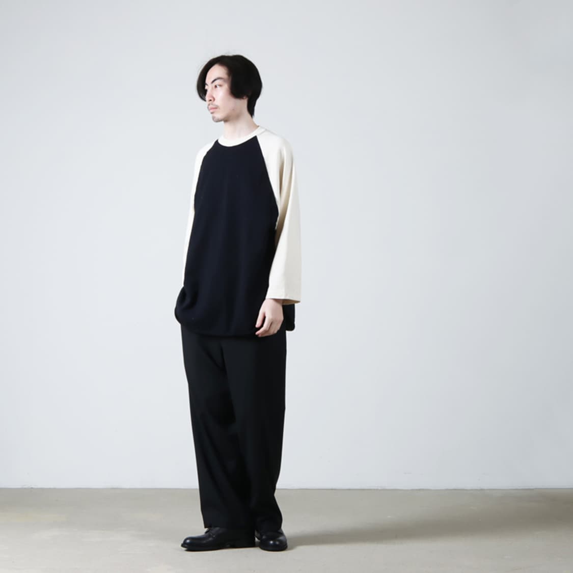 blurhms Co/Silk Nep Baseball Raglan Tee 상품이미지5