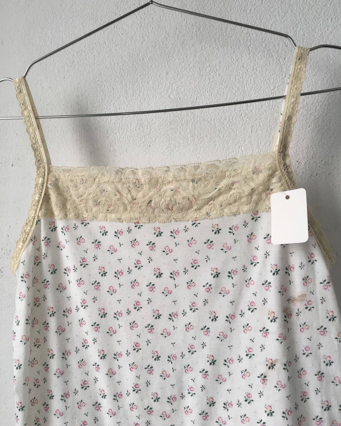 Lace point flower pattern sleeveless 상품이미지5