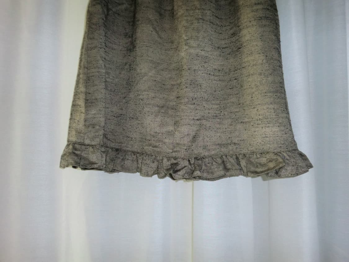 Beige frill midi skirt  상품이미지4