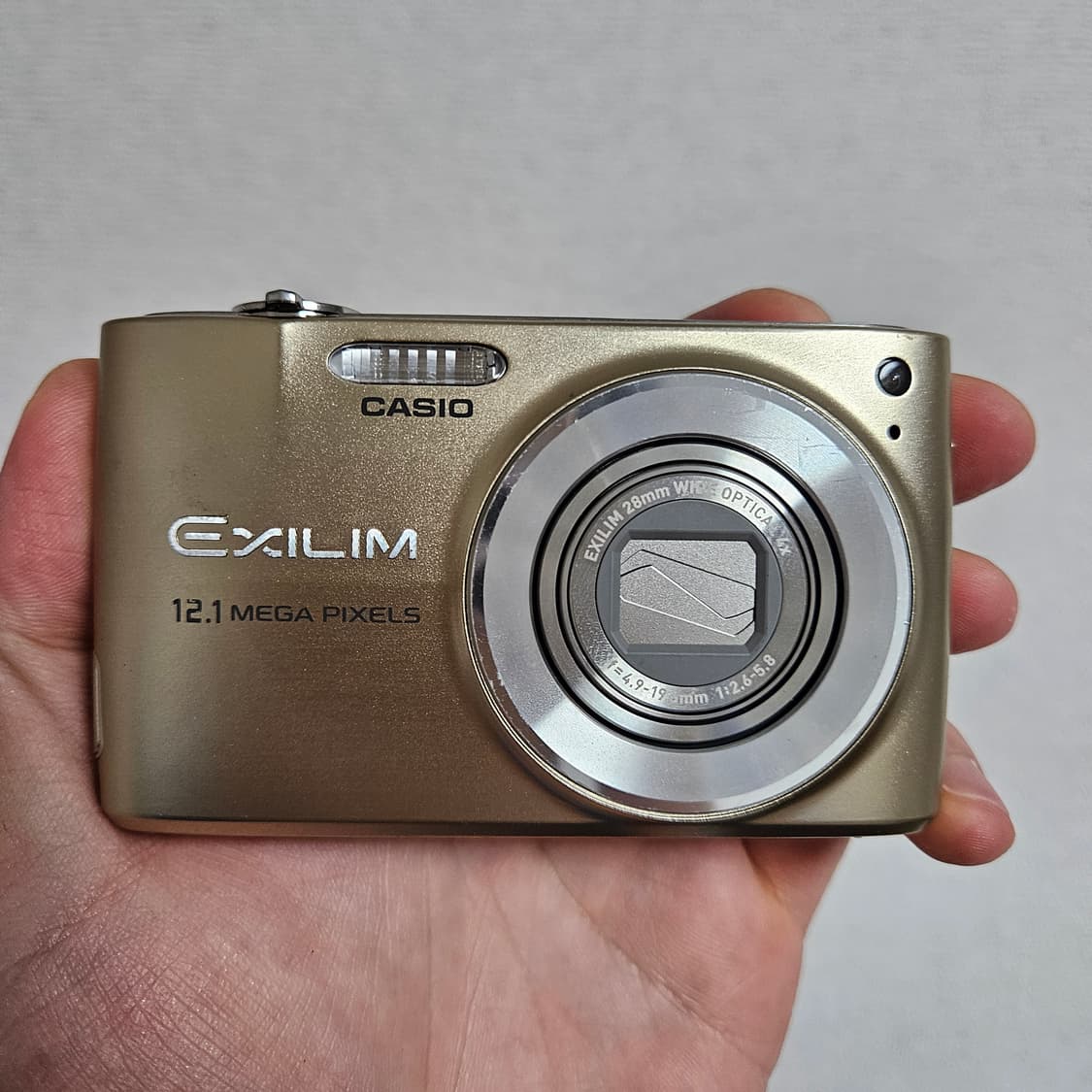 [태연 방지민 디카] 카시오 엑슬림 EX-Z400 골드 빈티지 디카 상품이미지1