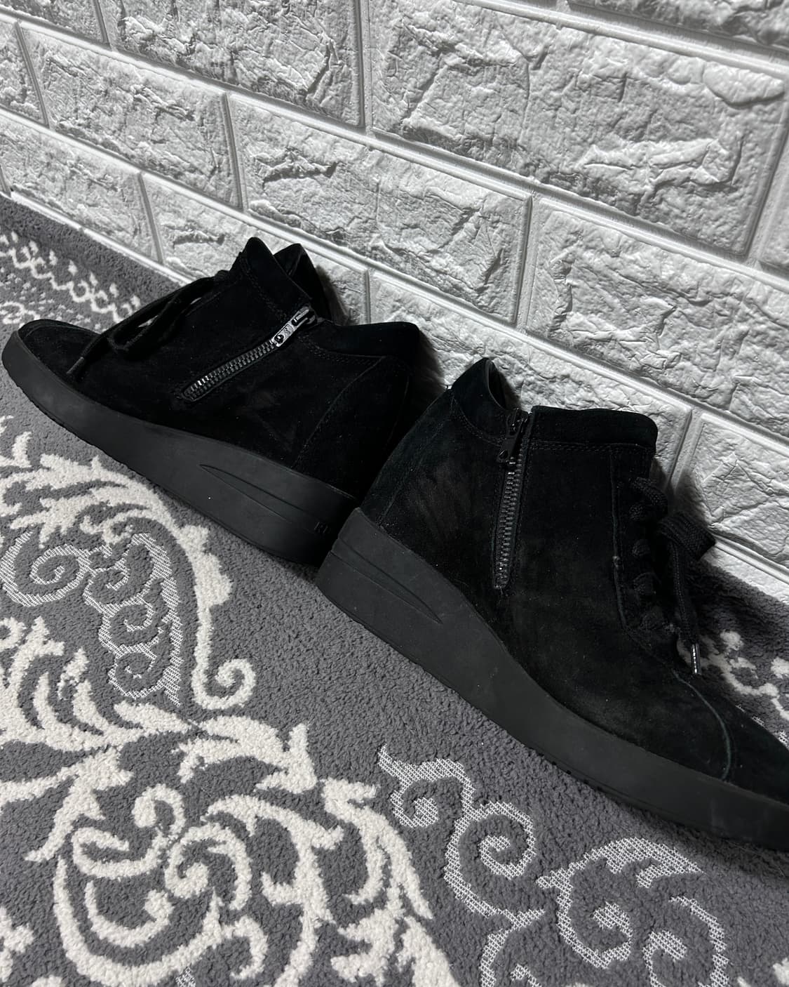 Ruco line 비즈 히든 웨지 스니커즈 상품이미지3