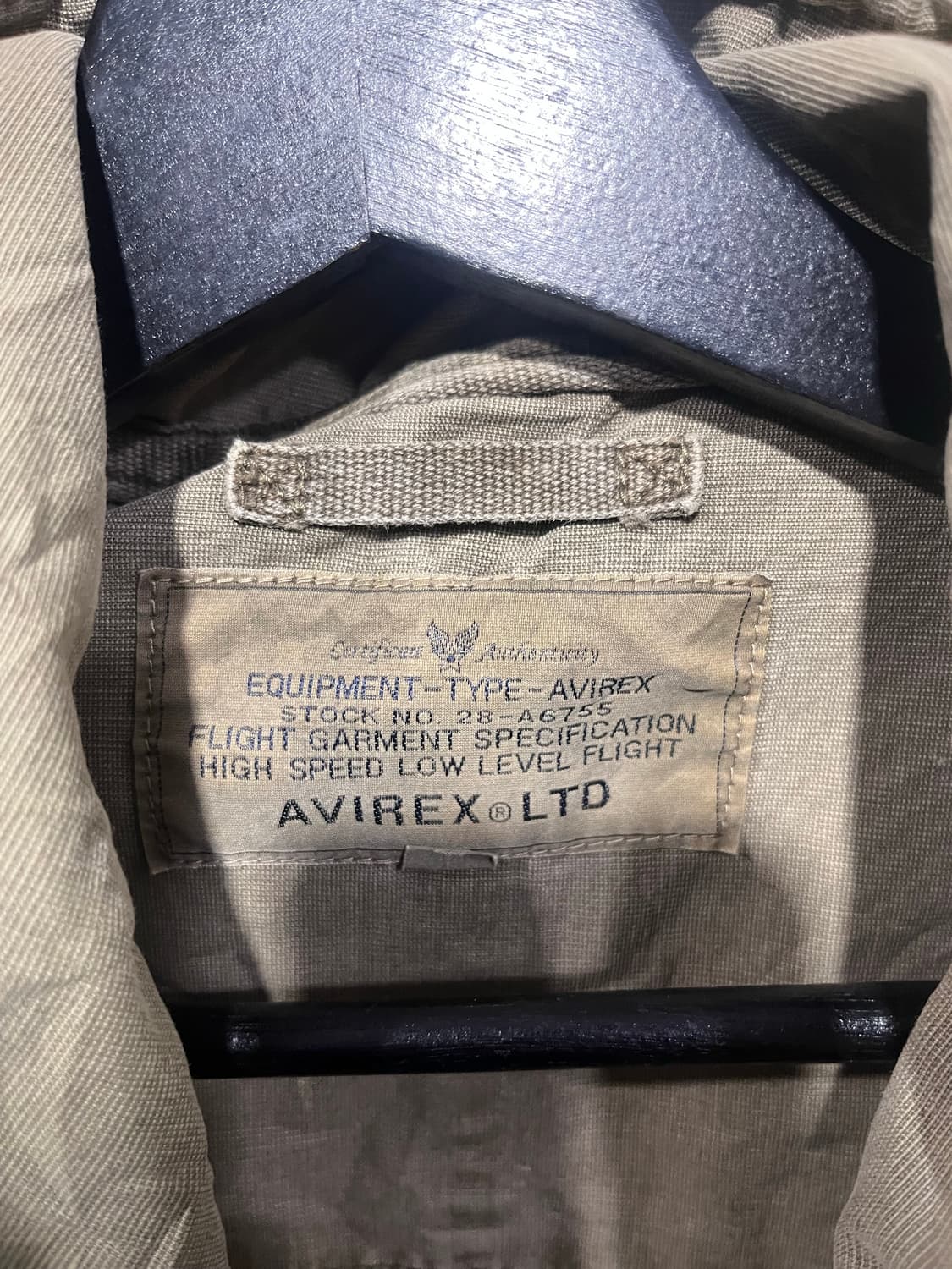 아비렉스 밀리터리 후드 야상 상품이미지3