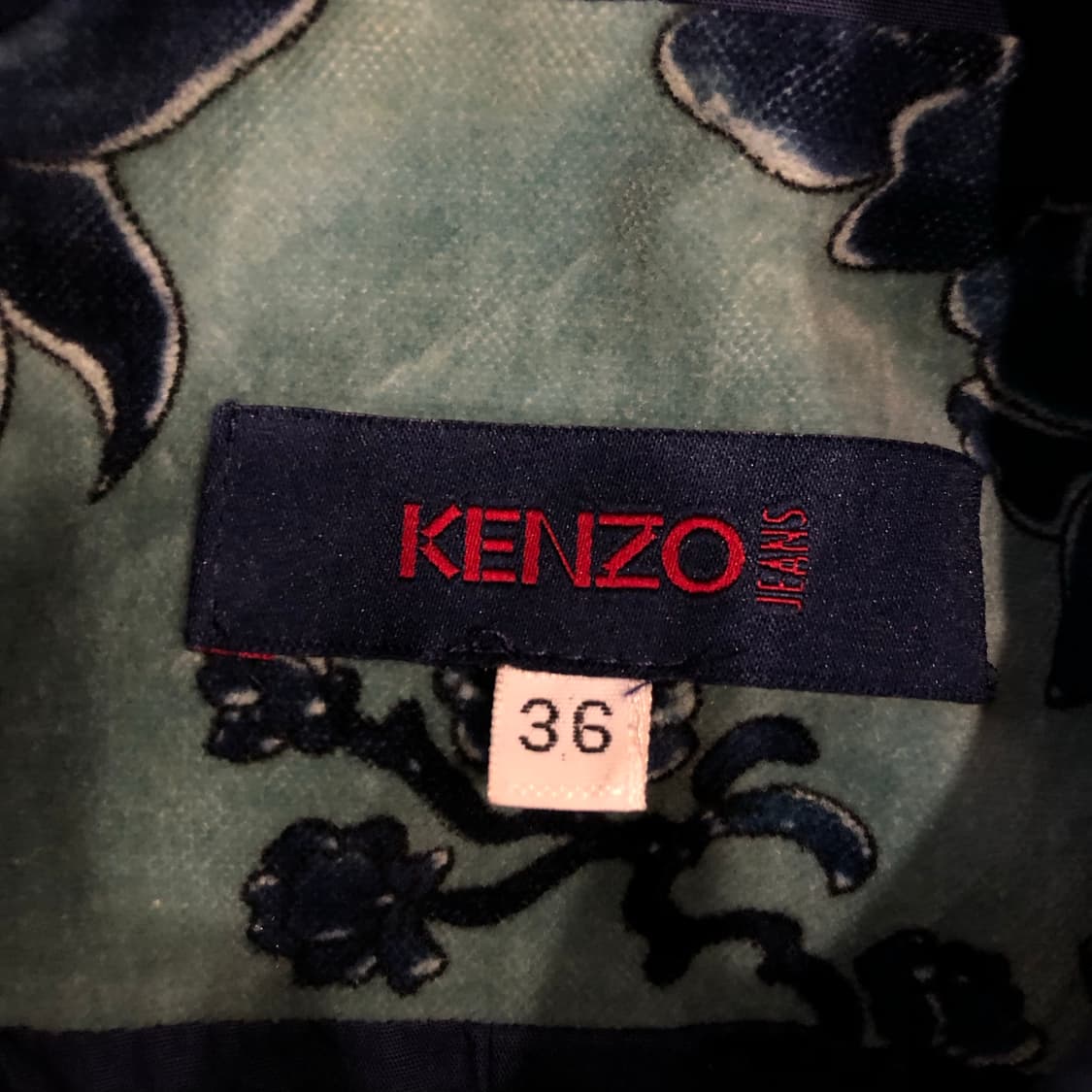 겐조 여성 플라워 후드 롱 자켓 상품이미지7