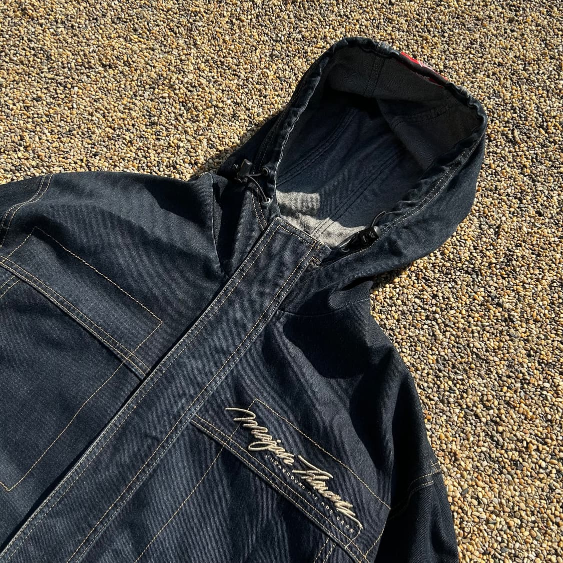 마자 플라바 후드 데님 자켓 상품이미지2