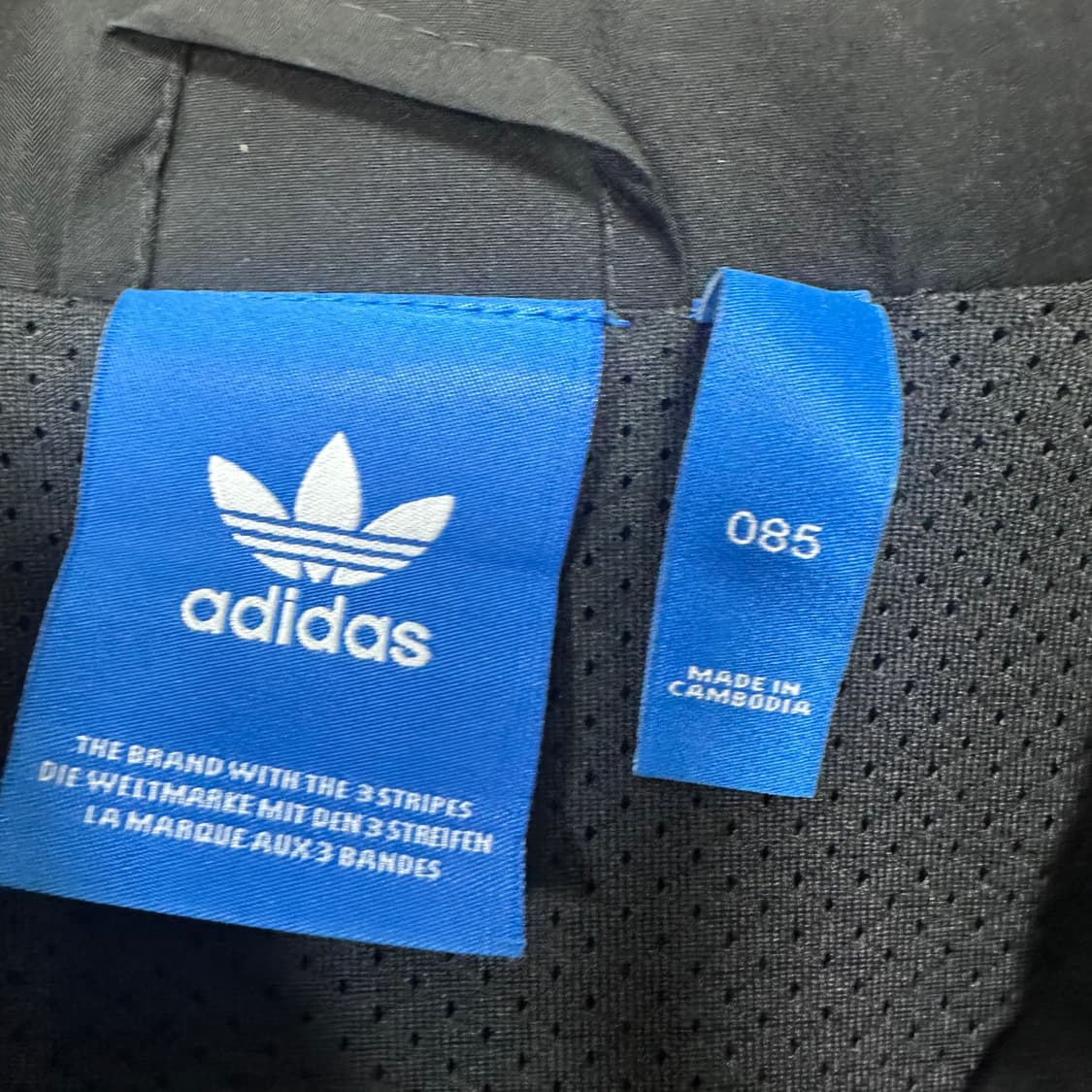 ✨ (바배) 아디다스 블랙 반팔 코치 자켓 상품이미지3