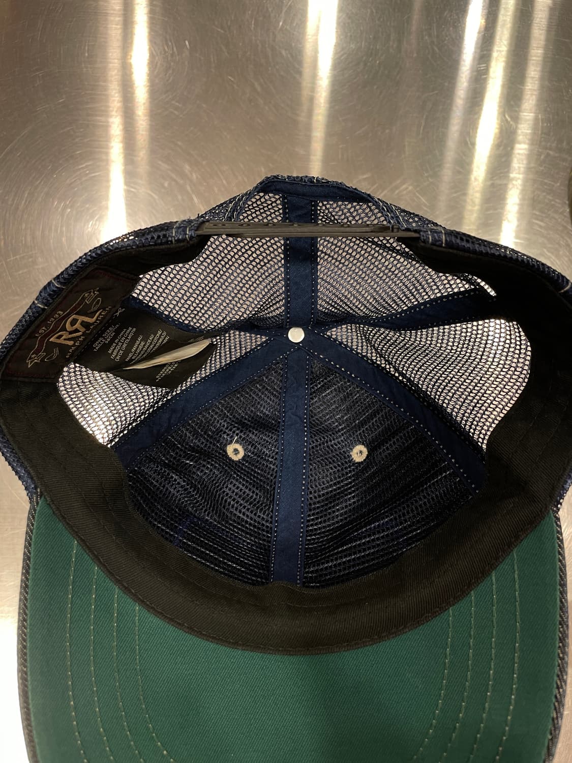 rrl 더블알엘 데님 트러커 캡 상품이미지3