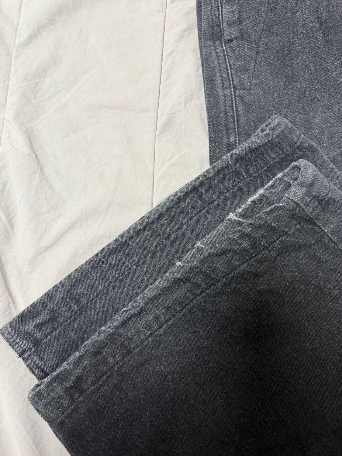 해칭룸 스노우진 워시드 블랙 상품이미지4