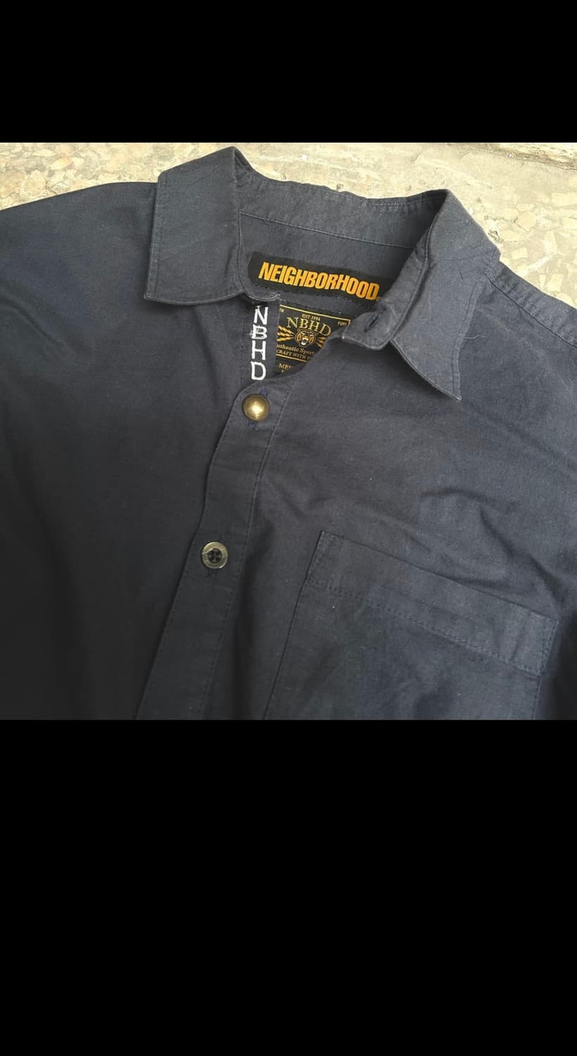네이버후드 오버핏 워크셔츠 상품이미지2