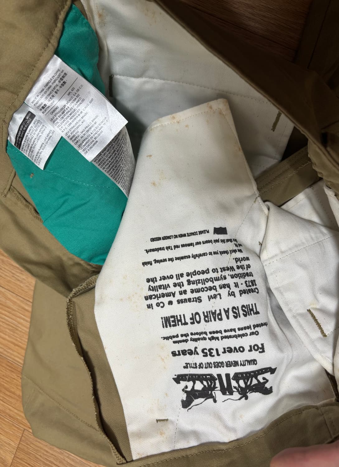 리바이스 카고팬츠 상품이미지7