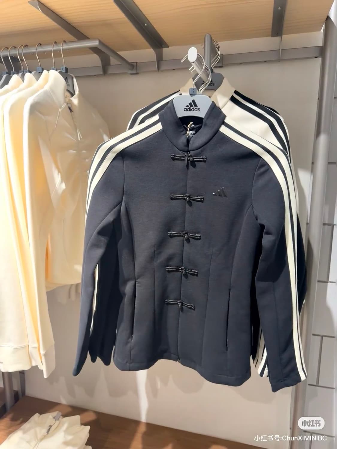 아디다스 스페이서 재킷 신중식 롱슬리브 재킷 M 블랙 상품이미지3