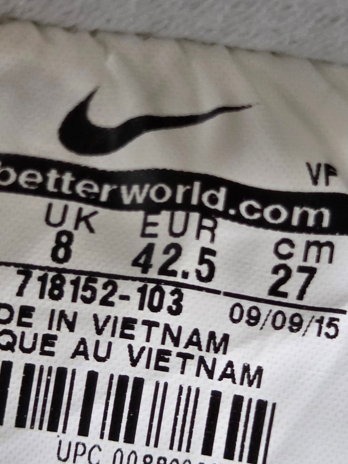 나이키 에어포스 1 로우 '07 LV8 화이트 크록 270 상품이미지10