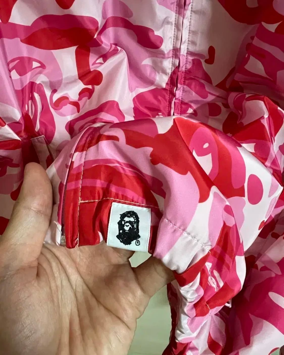 [L] 베이프 X 키드슈퍼 바람막이 상품이미지4