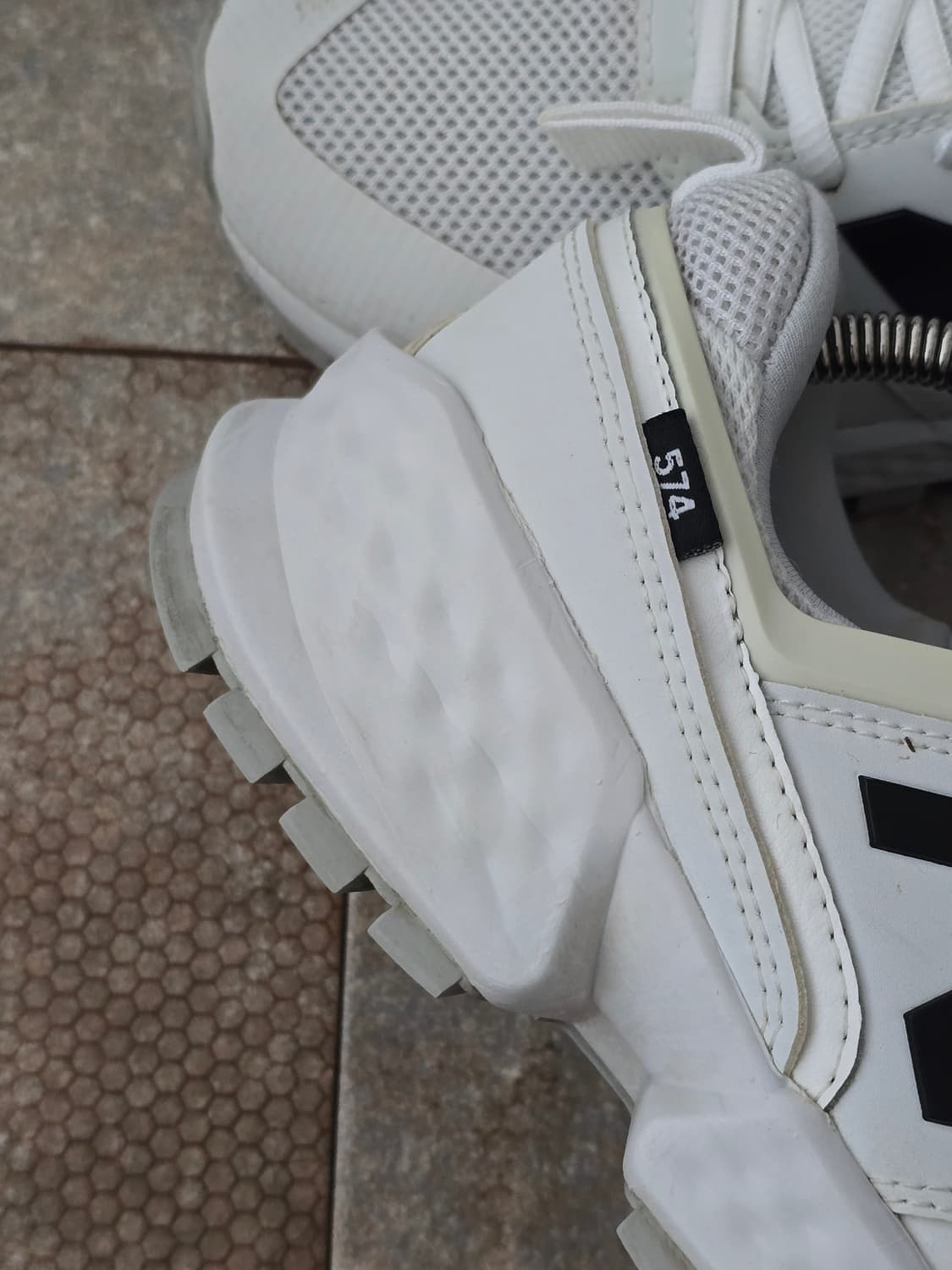 (230)뉴발란스 574 스포츠 화이트  상품이미지8