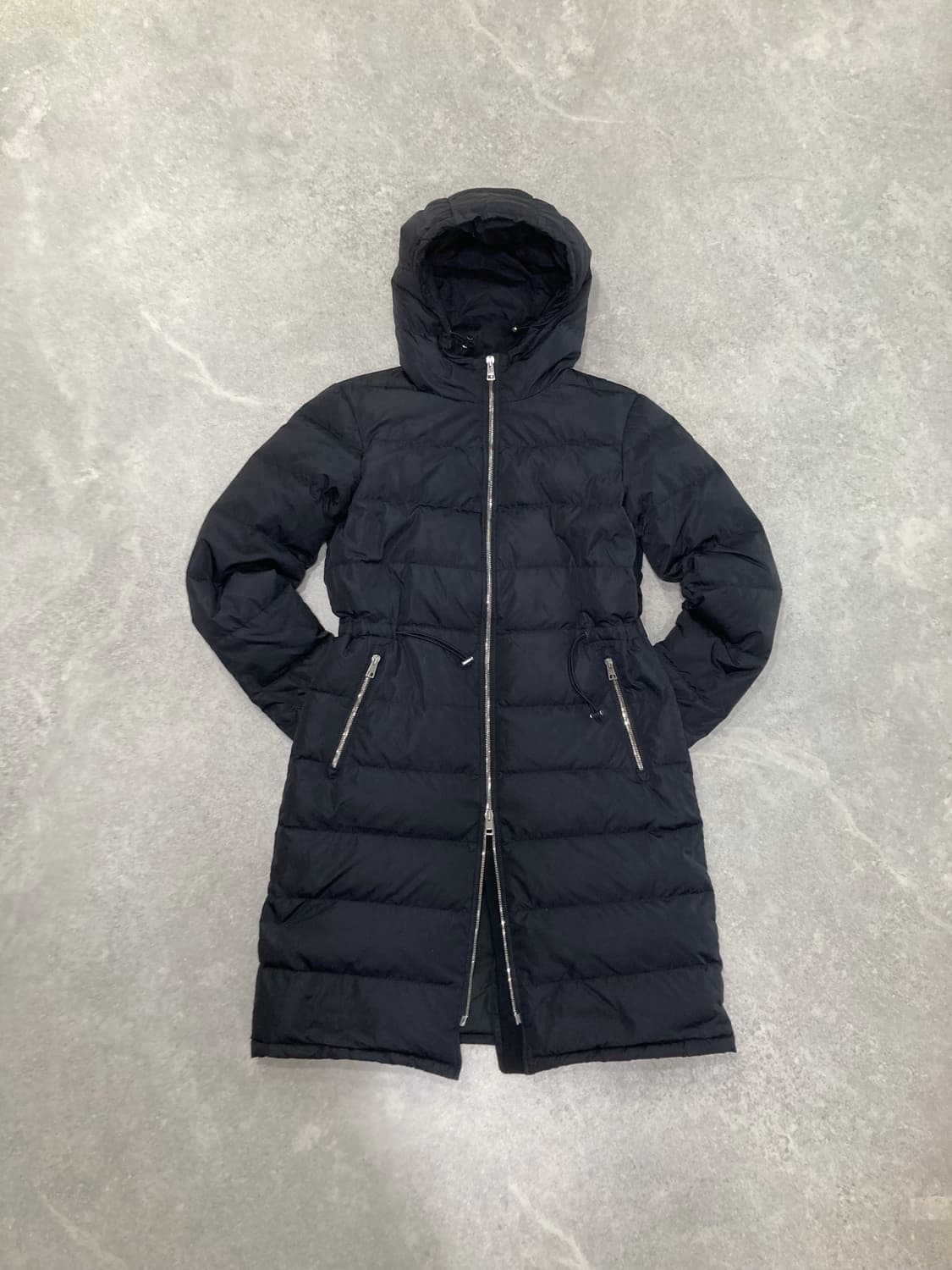 (S) 띠어리 롱패딩 블랙 상품이미지4