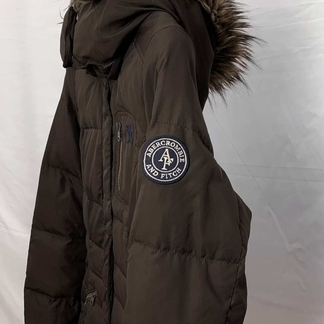 아베크롬비 퍼 후드 다운 자켓 상품이미지4