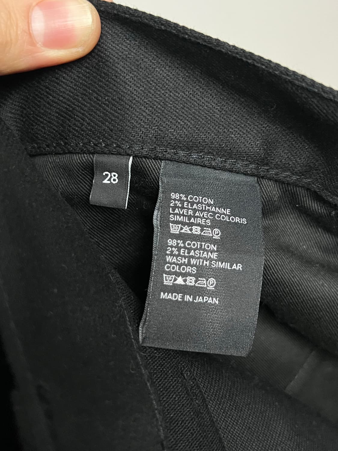 셀린 20SS celine 에디 슬리먼 블랙진  상품이미지5