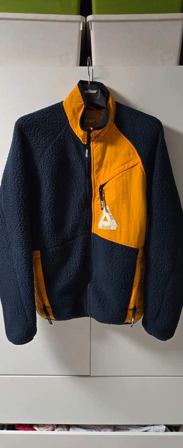 팔라스 Palace 플리스 자켓 L 네이비/옐로우 상품이미지1