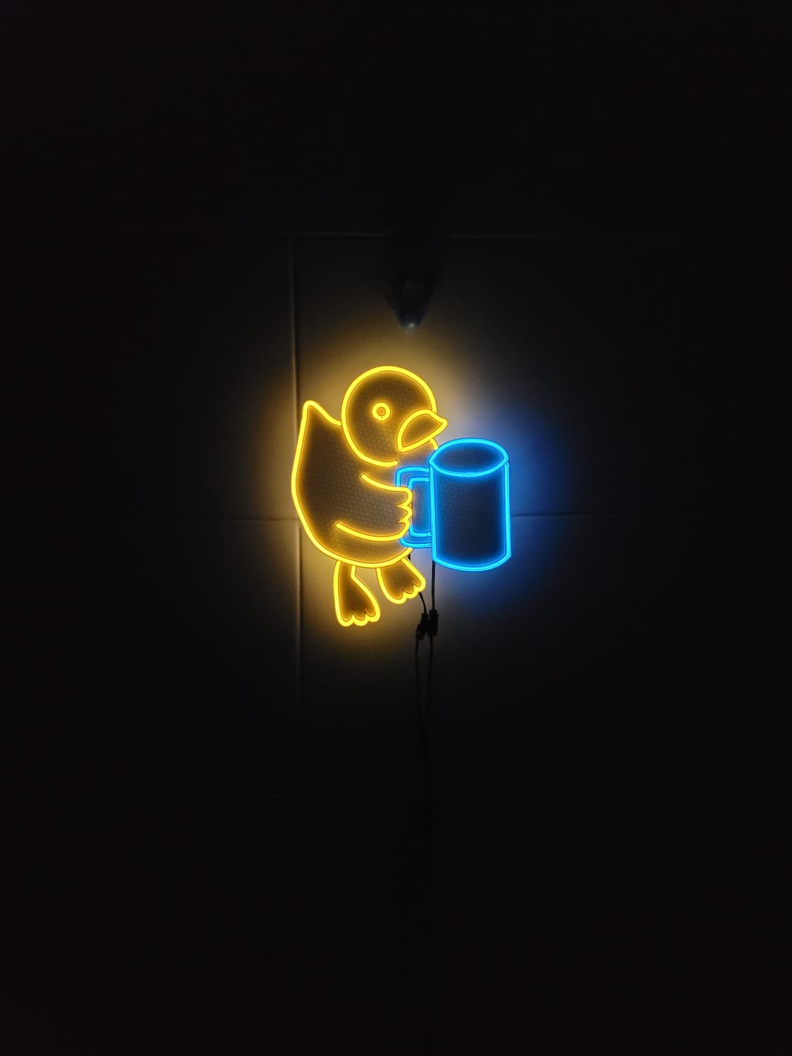 네온사인 오리 컵 맥주 led 램프 조명 무드등 상품이미지4