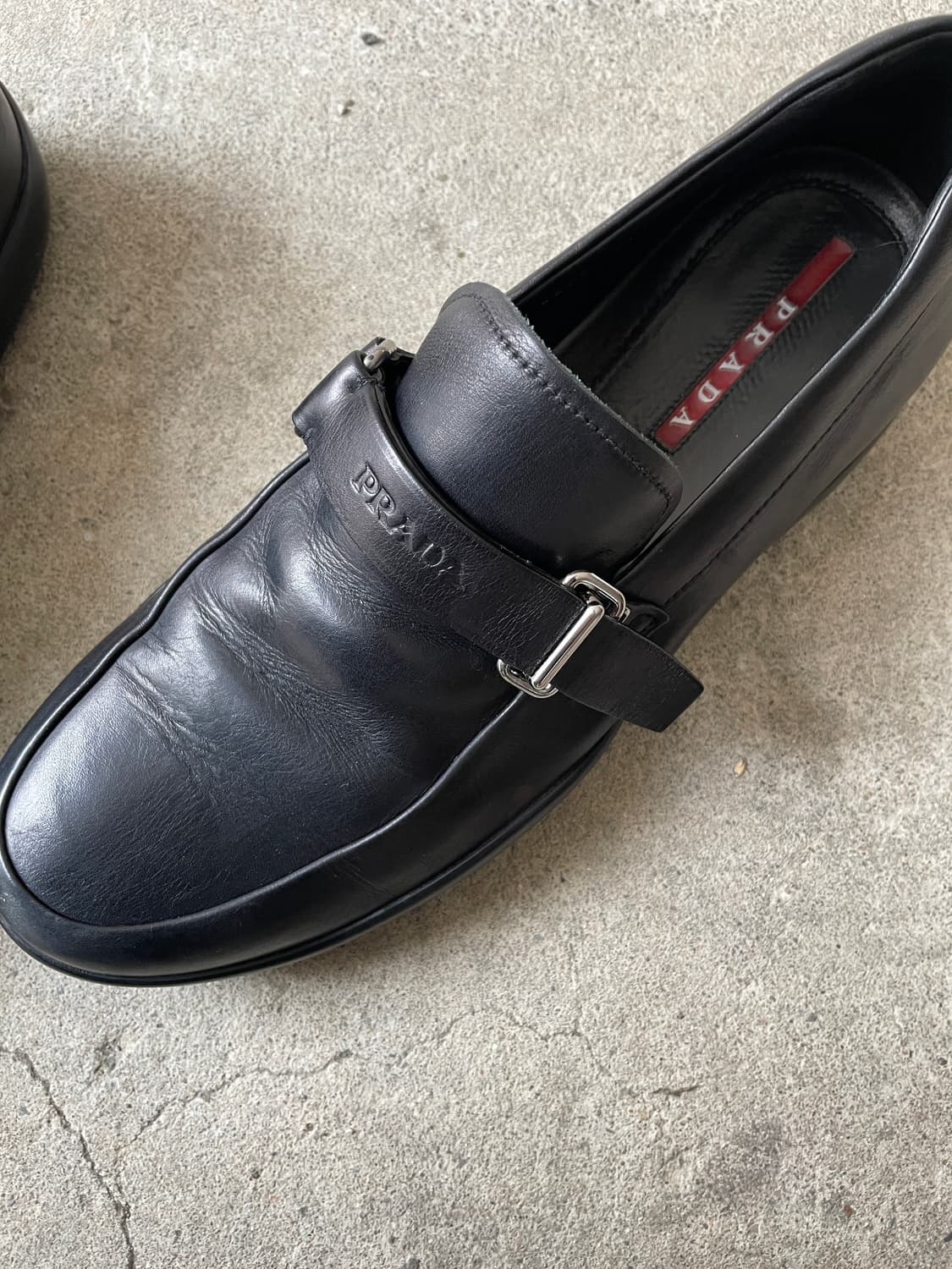 00s Prada Sports Buckle Loafers 상품이미지6