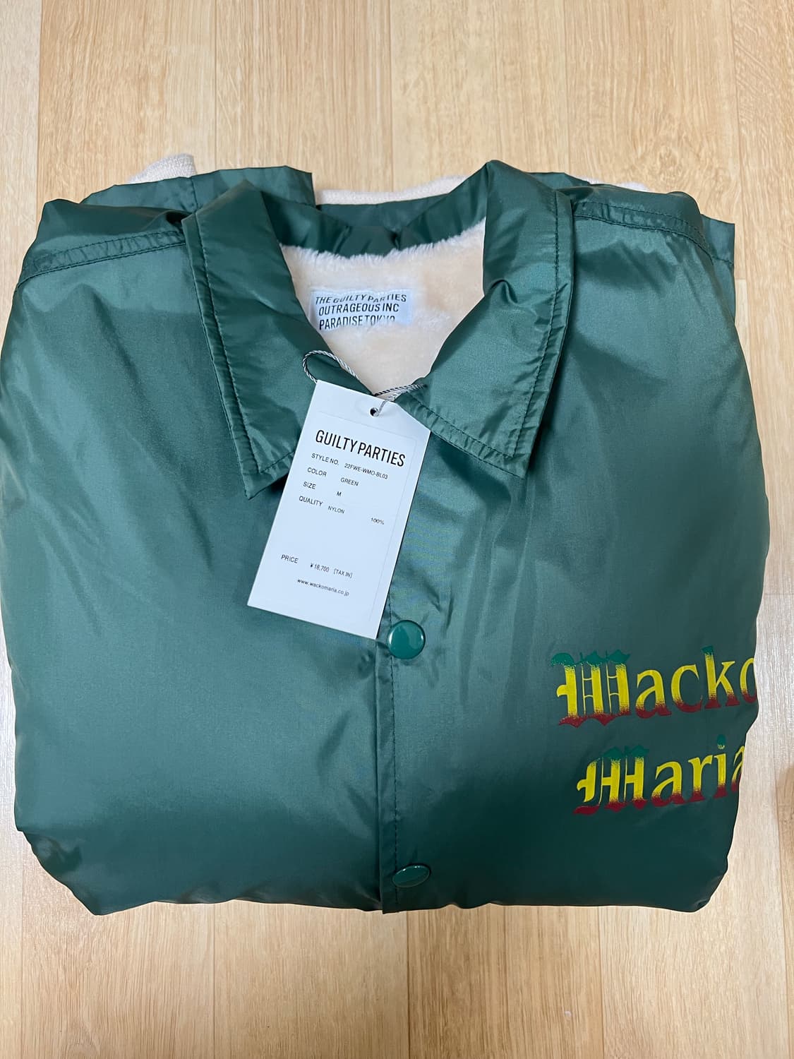 와코마리아 성모마리아 보아 코치자켓 상품이미지6