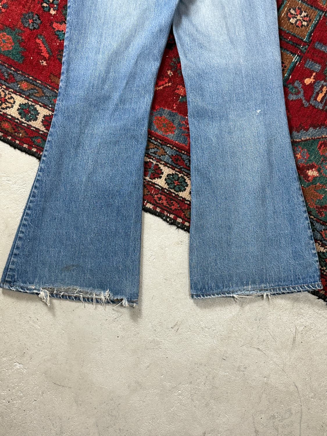 80's USA Made 빈티지 리바이스 684 벨바텀 부츠컷 체인스티치 상품이미지9