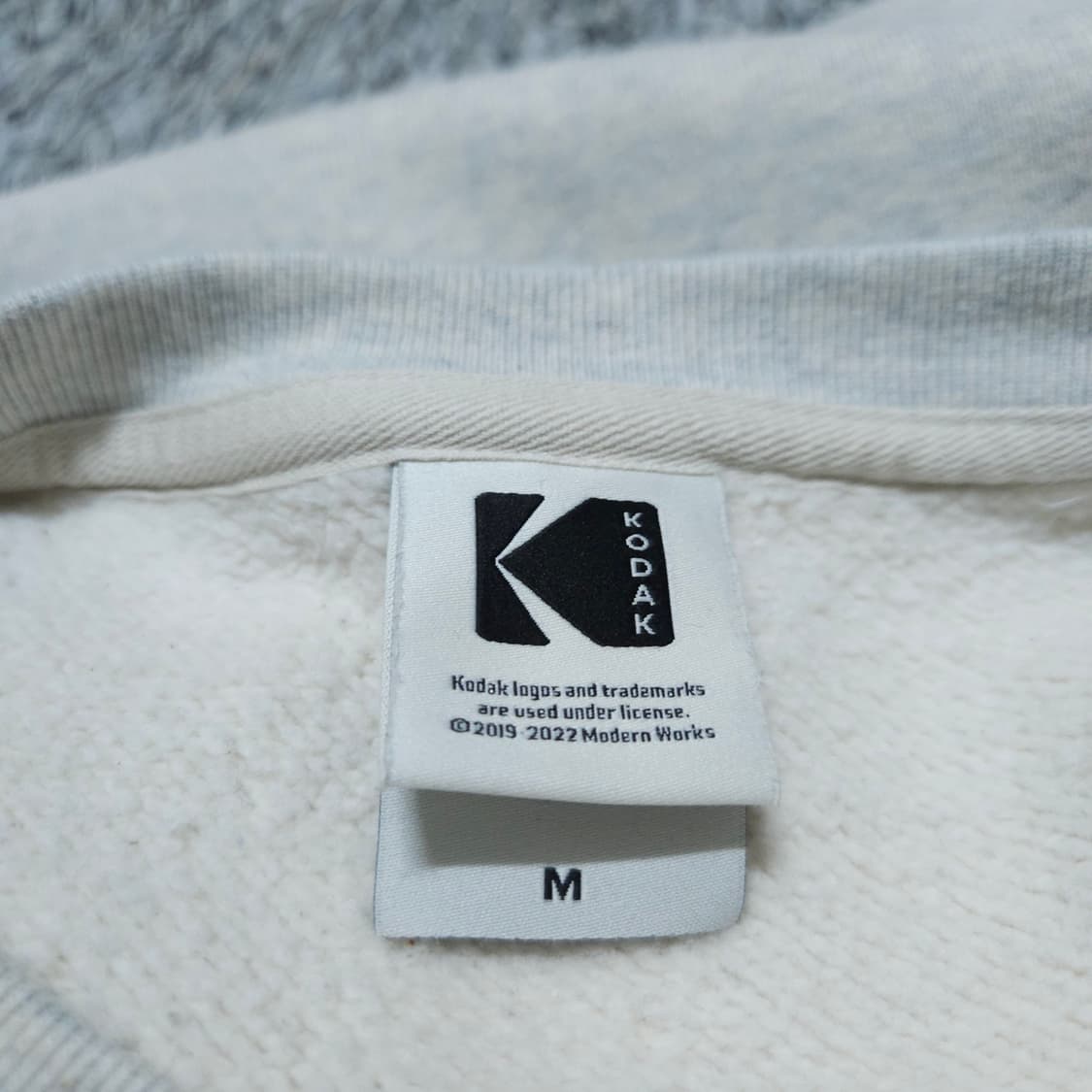 코닥) M 남자 오버핏 기모맨투맨 스웨트셔츠 / 왕눈이샵 상품이미지9