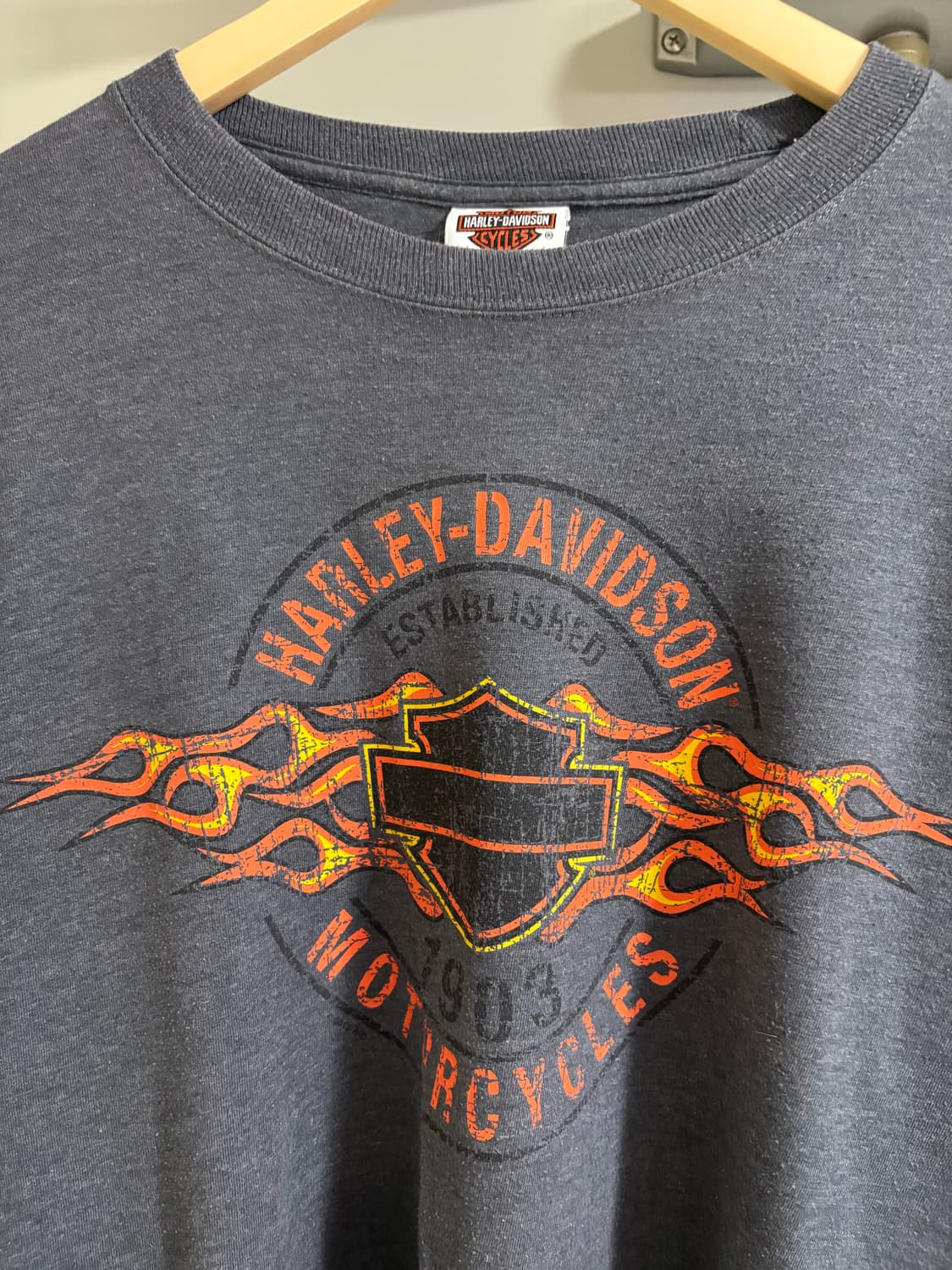 Harley Davidson Flame 롱슬리브 상품이미지3