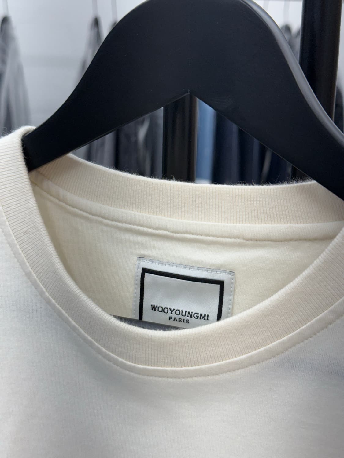 [46] 우영미 퍼지 백로고 반팔티 상품이미지3