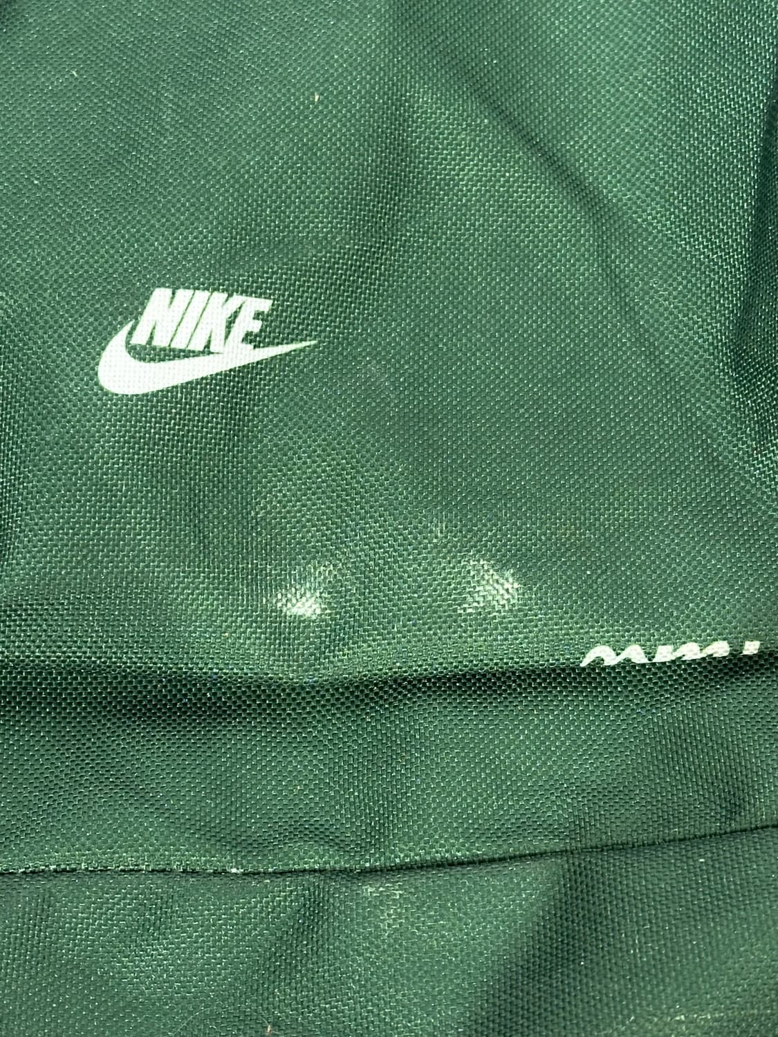 00s 나이키 그린 화이트 스우시 패턴 백팩 가방 상품이미지7
