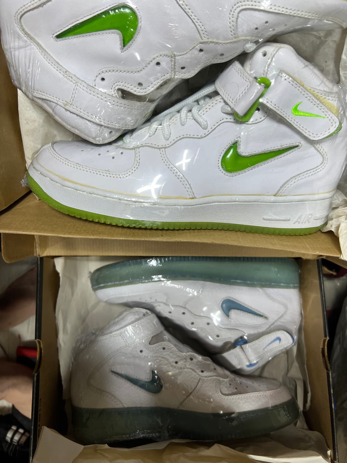 나이키 에어포스1 97년 연두뽈록이 신품 260 상품이미지1