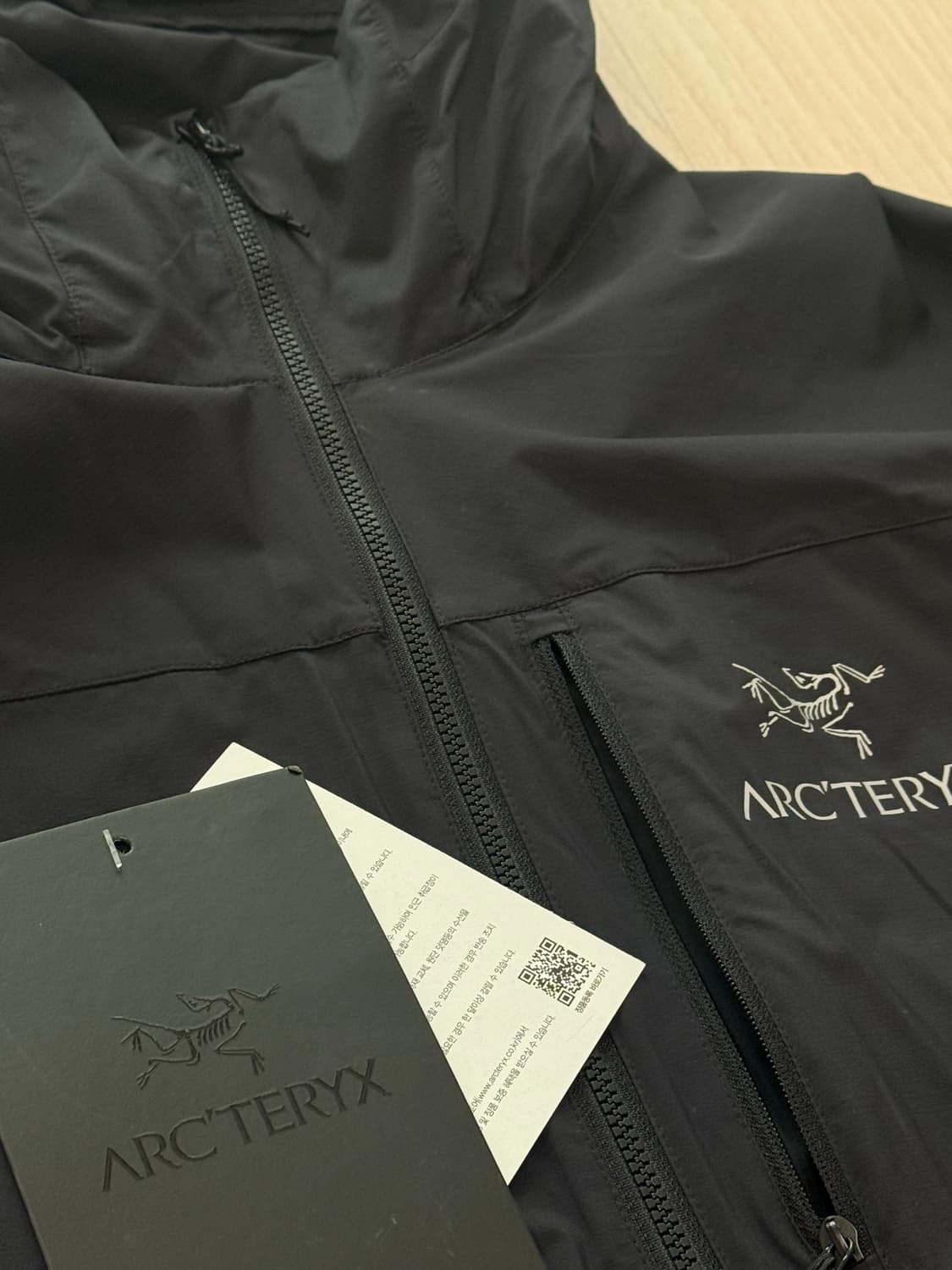 [택보유] 아크테릭스 스쿼미시 남성 후디 블랙 M 상품이미지2