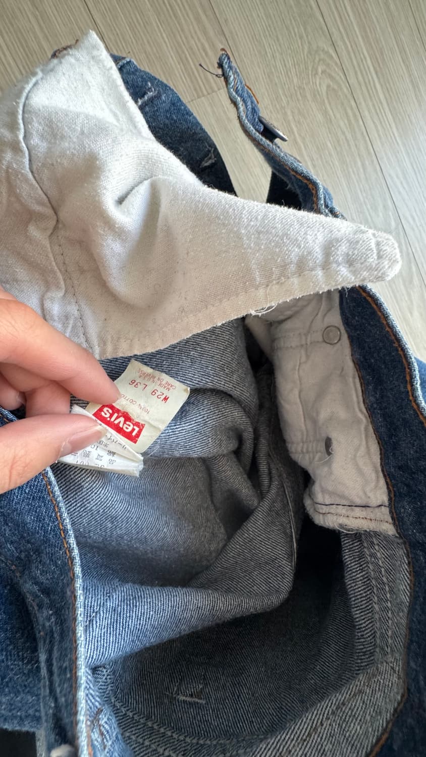 리바이스 501 w29 L36  상품이미지9