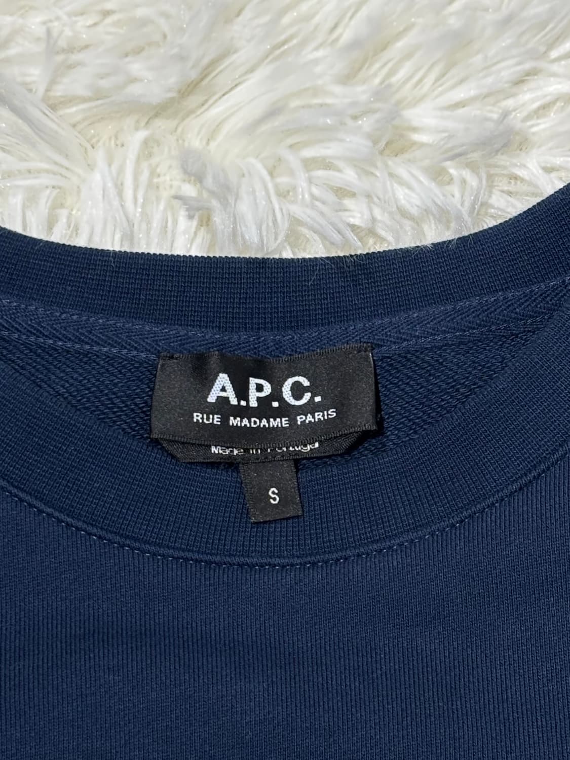 아페쎄 네이비 맨투맨 상품이미지7