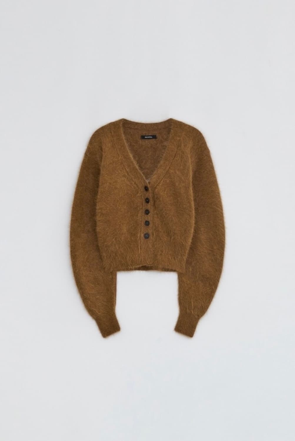 택O) 다이애그널 모헤어 실루엣 가디건 브라운 [다비치 이해리 착용] 상품이미지3