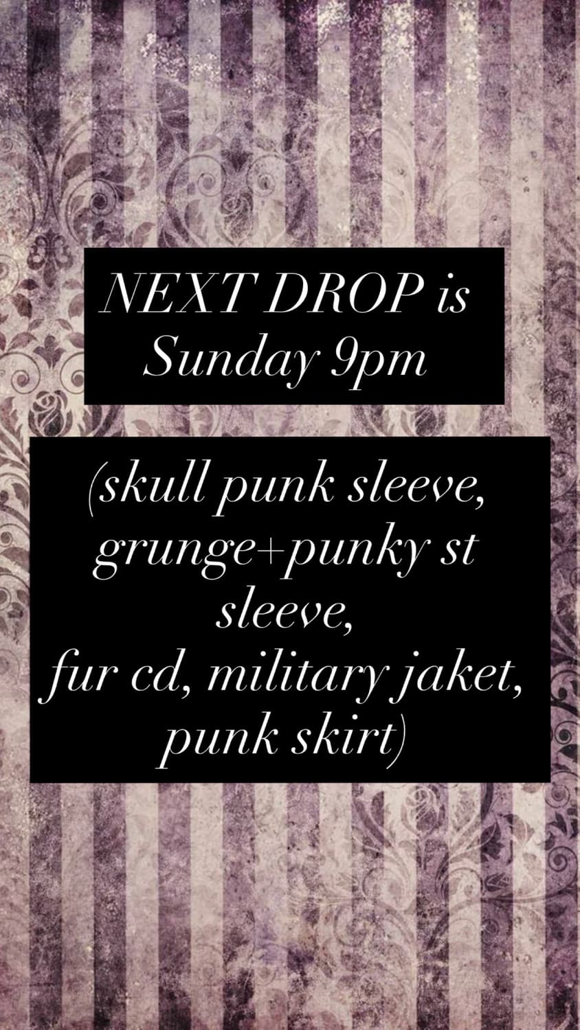 ⚔️Next Drop is Sunday 9pm⚔️ 상품이미지1