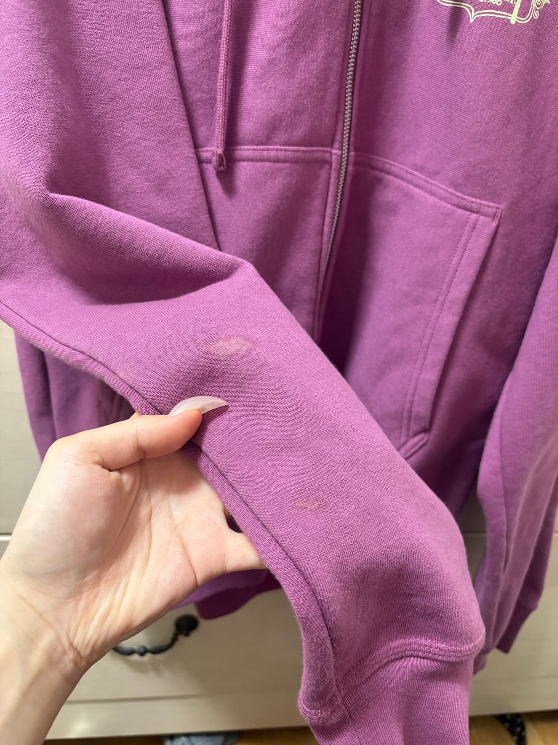 스투시 집업 L 상품이미지3