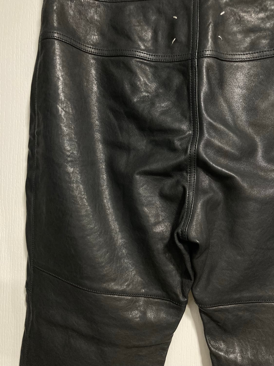 16AW 마르지엘라 기믹 레더 팬츠 상품이미지5