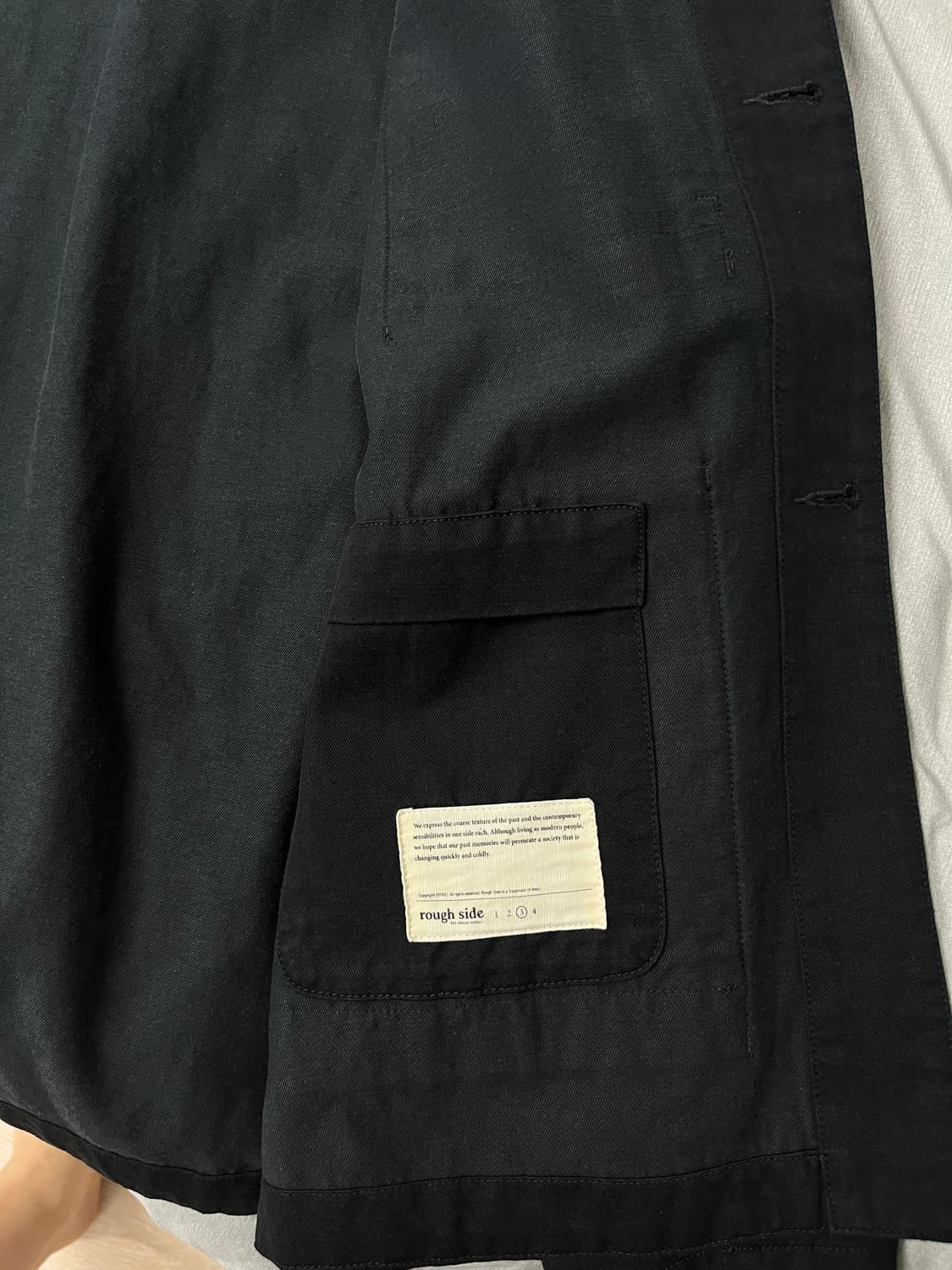 25FW 러프사이드 / 컴포트자켓 다크네이비 / 3 상품이미지3