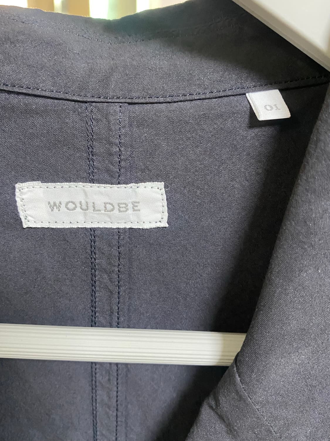 우드비 빈티지 코튼 자켓 다크네이비 1사이즈 상품이미지5